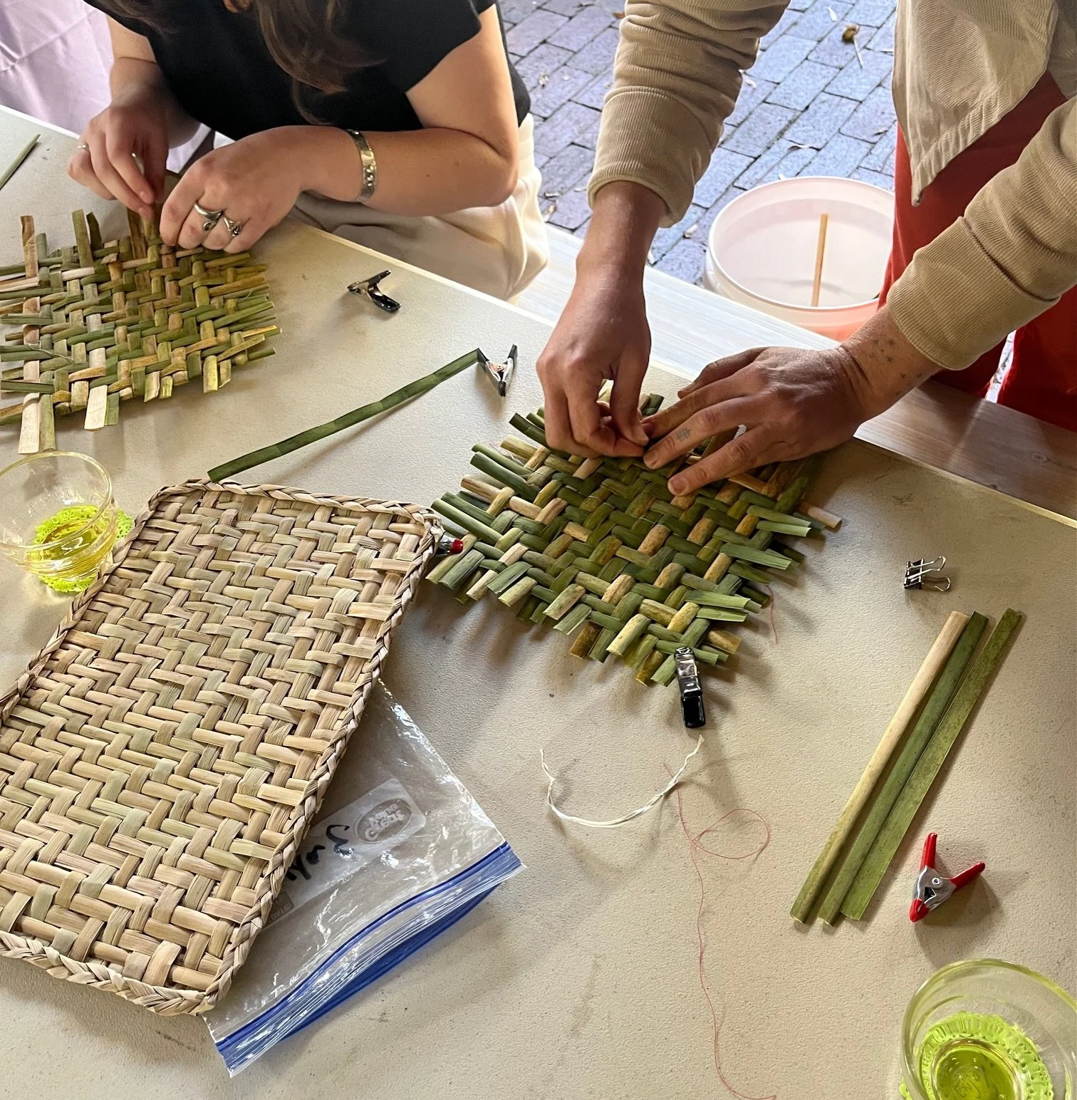 April 11: Cattail Placemats and Coasters with Angela