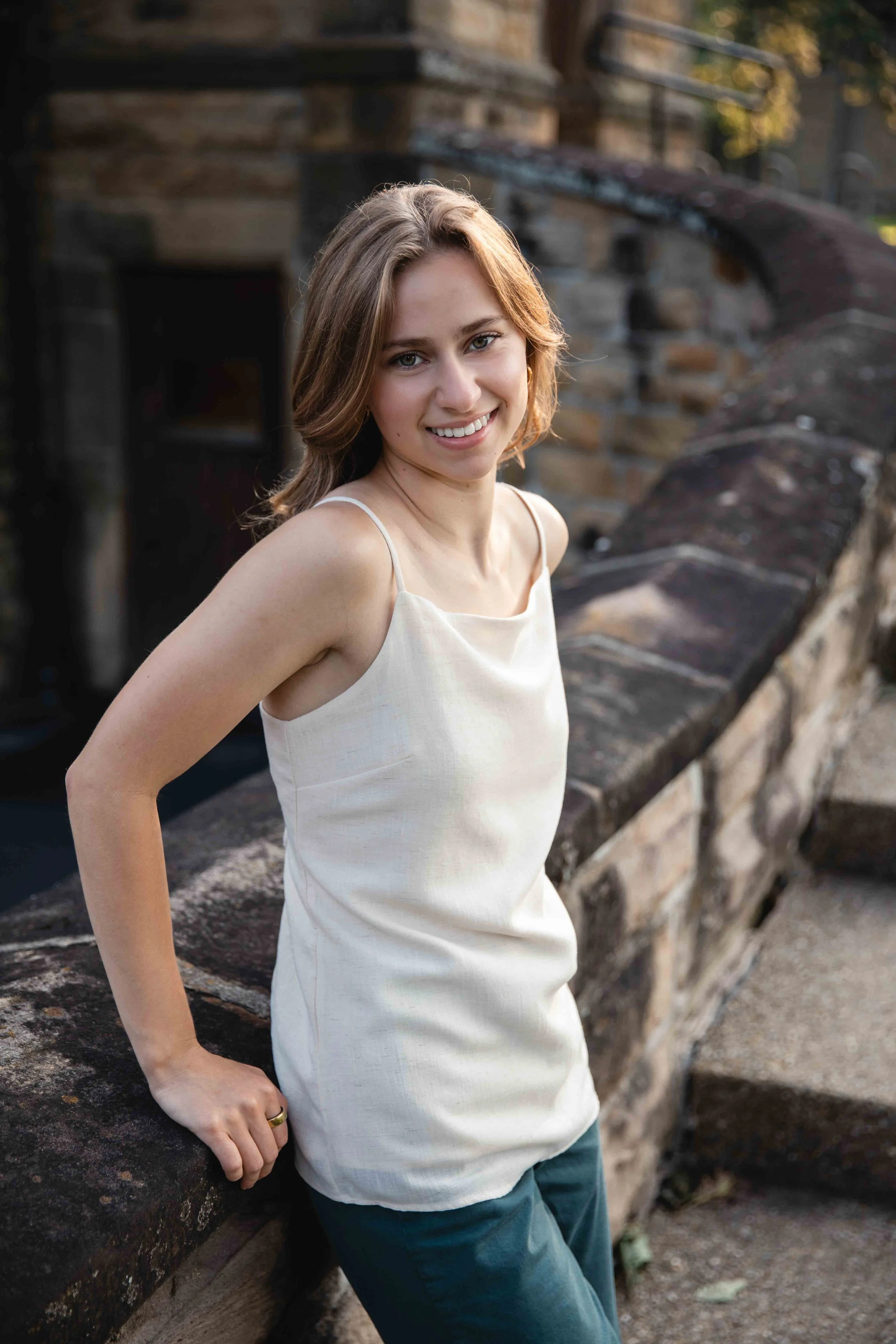 Summer Senior Portrait Session in Central, Ohio.