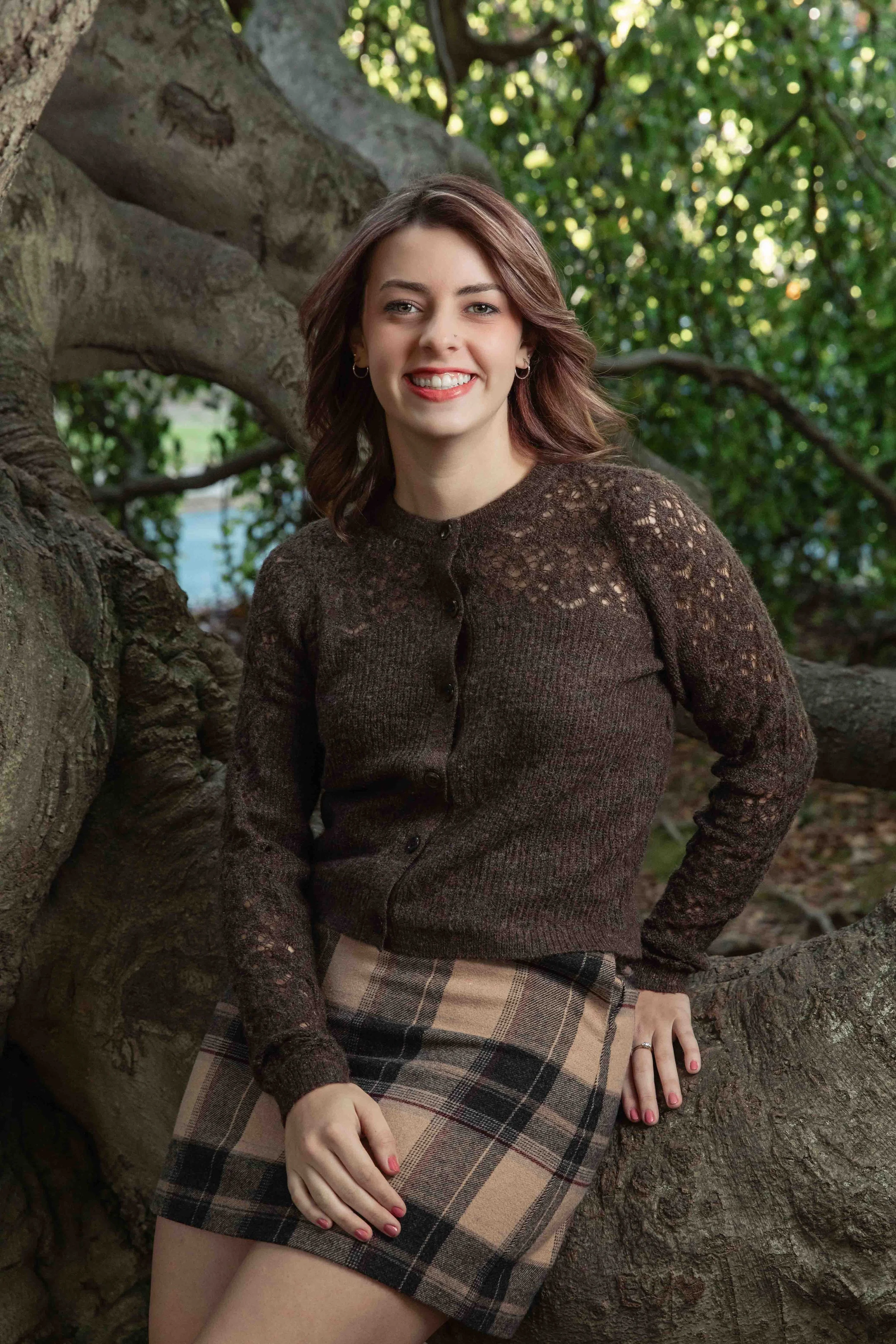 Senior Pictures at Kenyon College in Gambier, Ohio