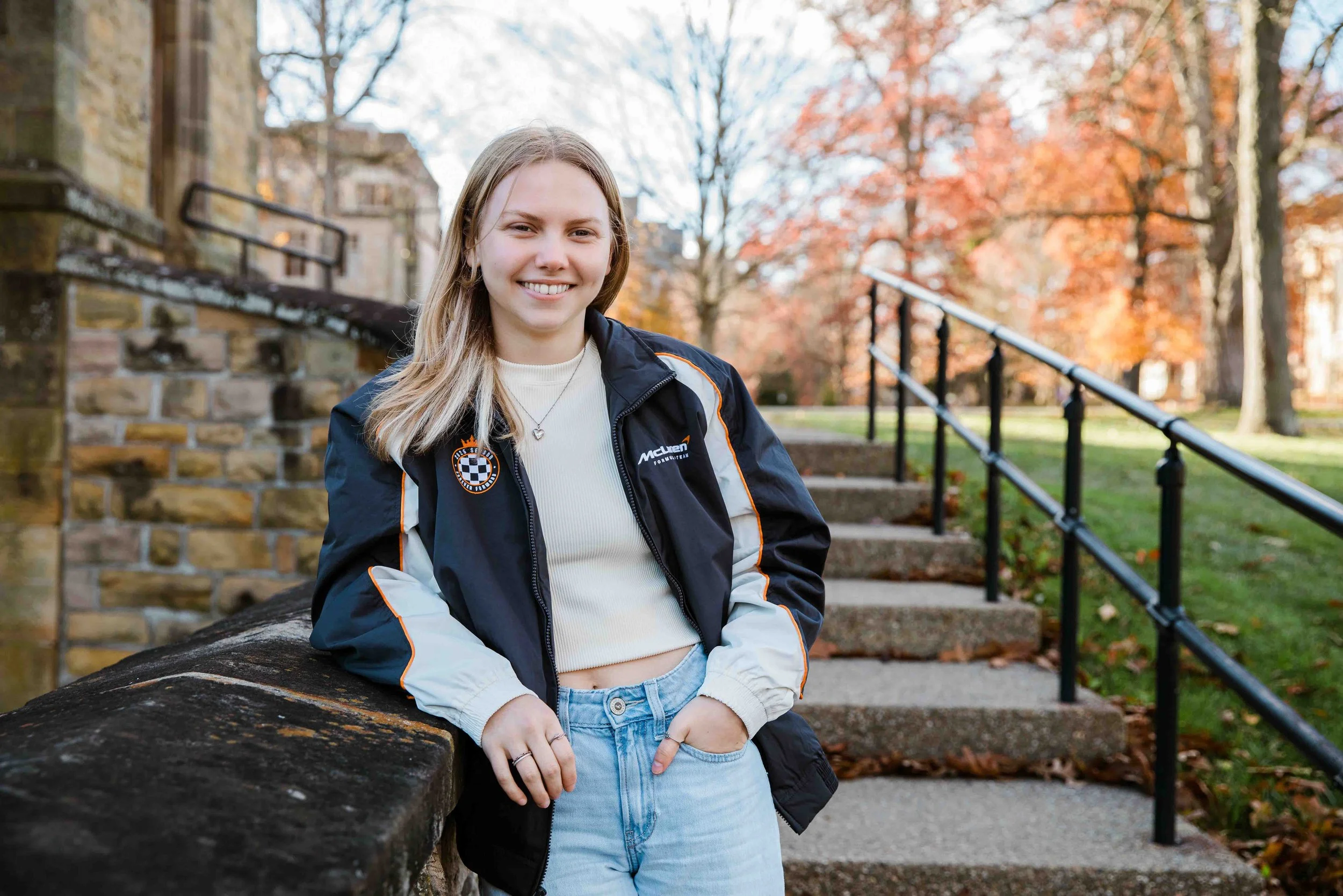 Confident High School Senior Session