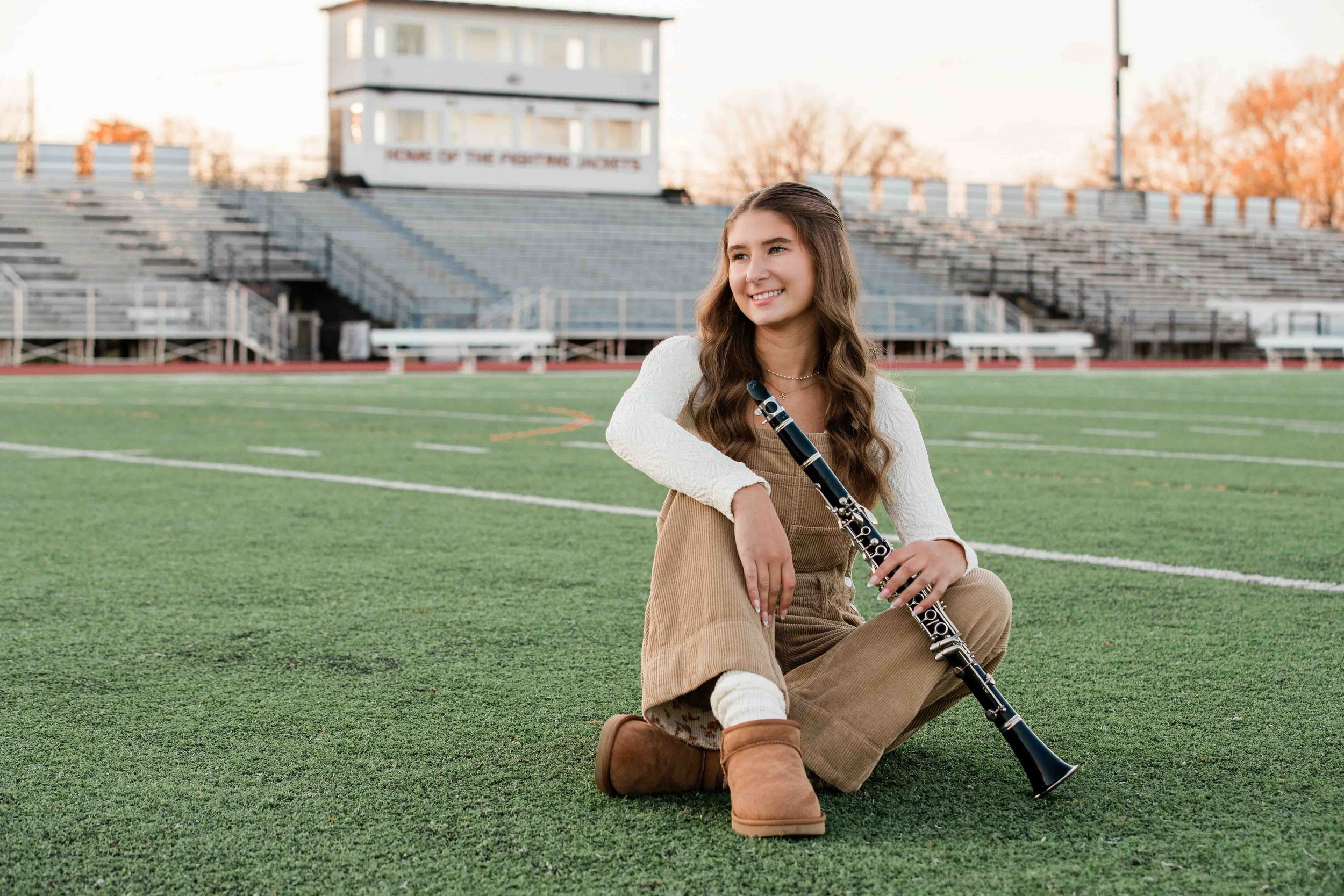 Stadium Senior Portrait Session