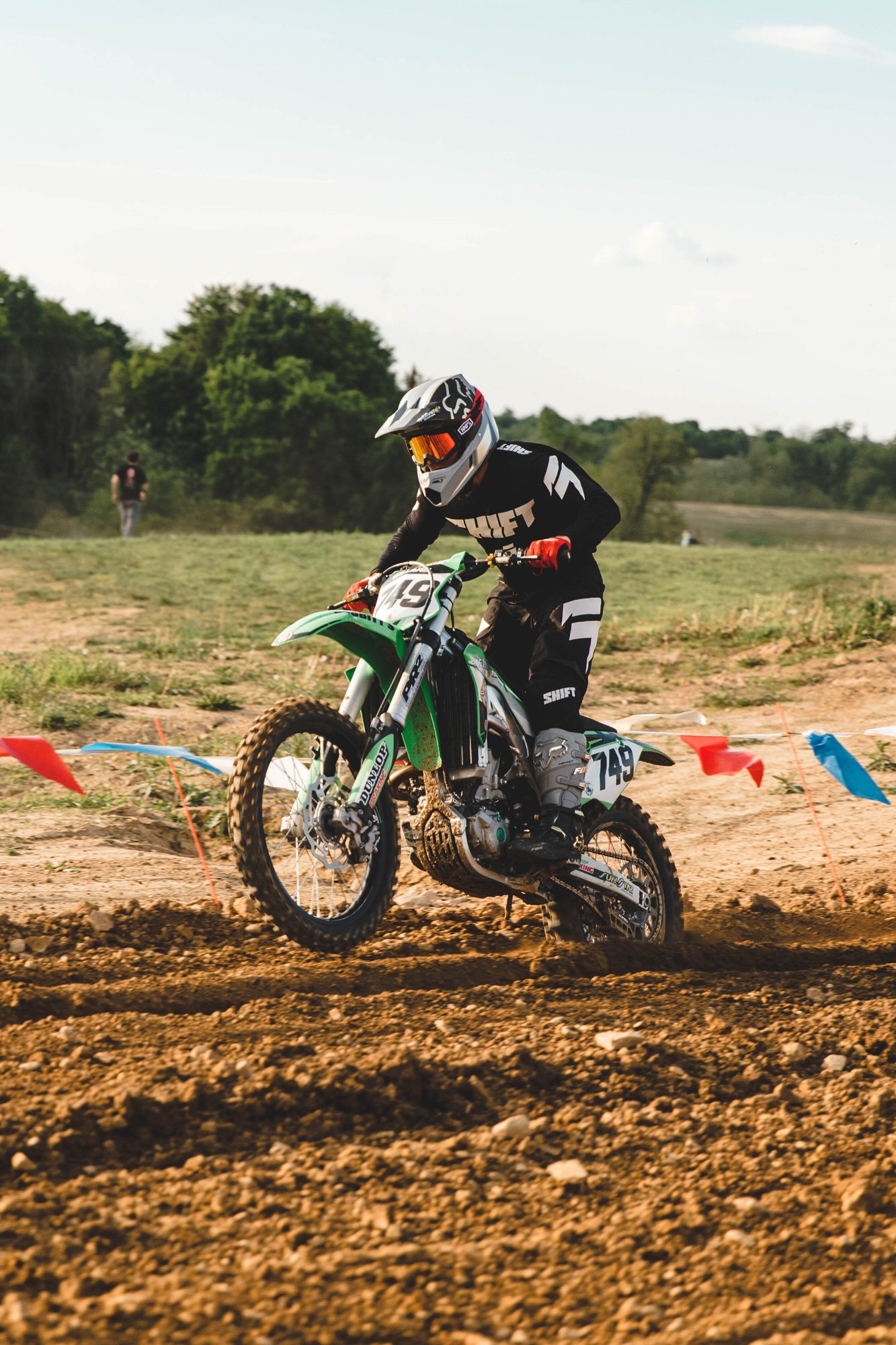 Navigating Rutted MX Line