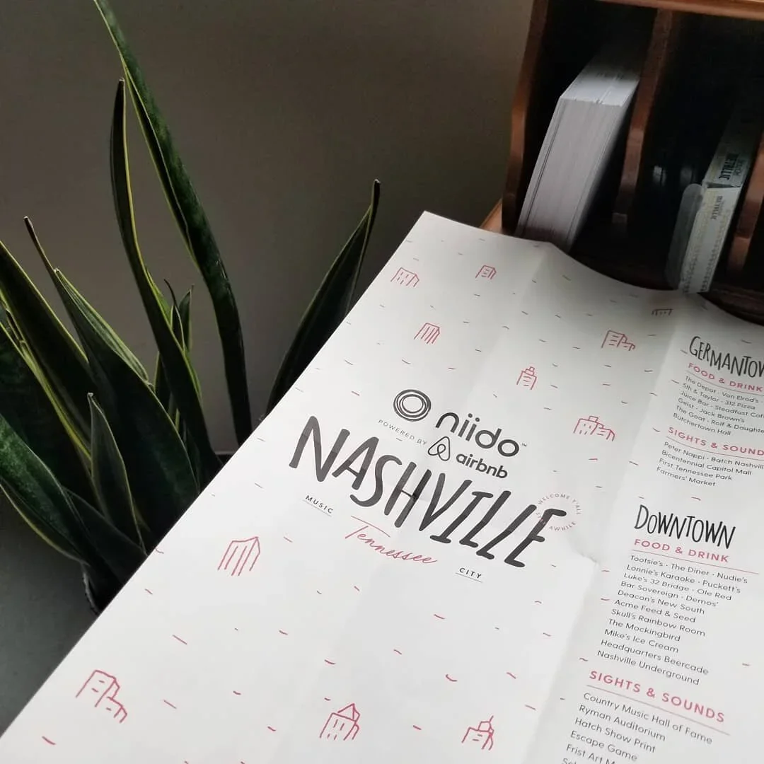 Niido × Nashville Illustrated Map