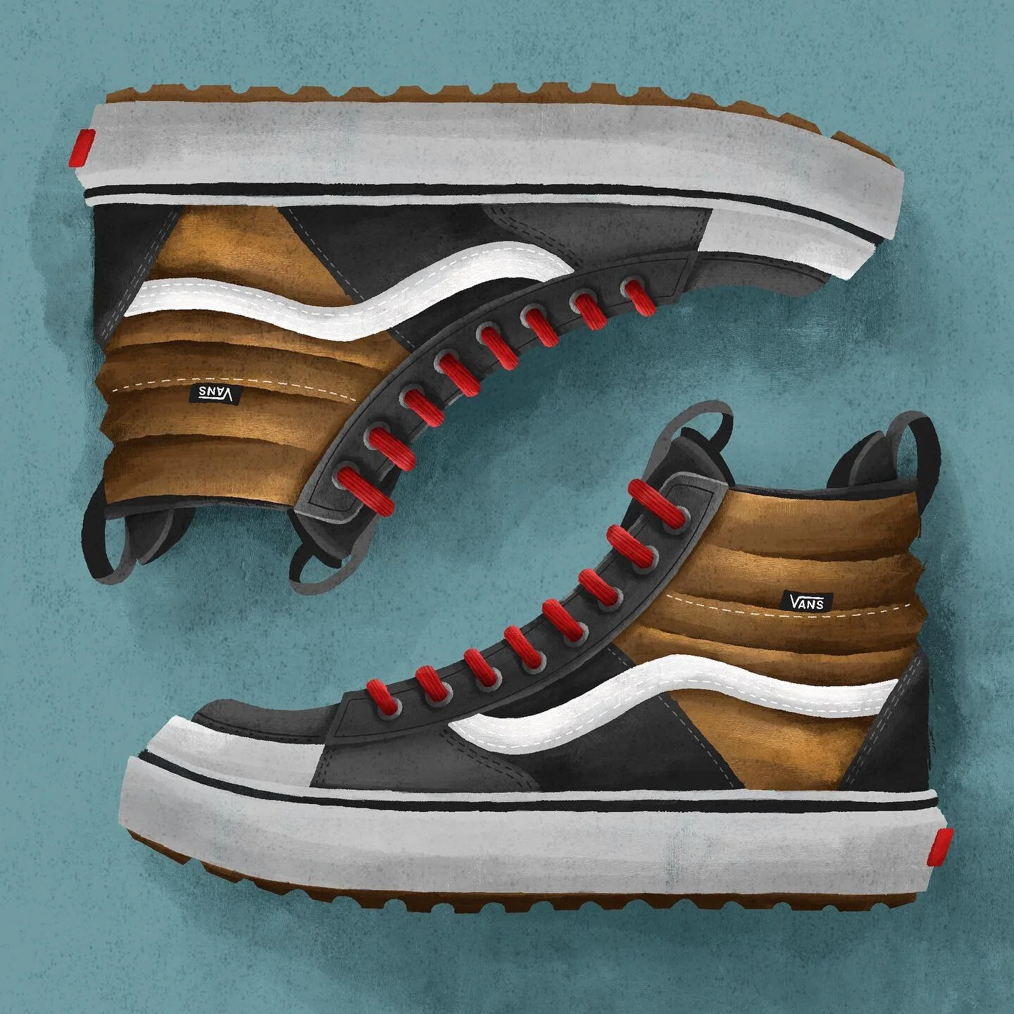 I haven&rsquo;t had the opportunity to sit down and draw for myself in a while so ladies and gentlemen, I present to you my shoes.