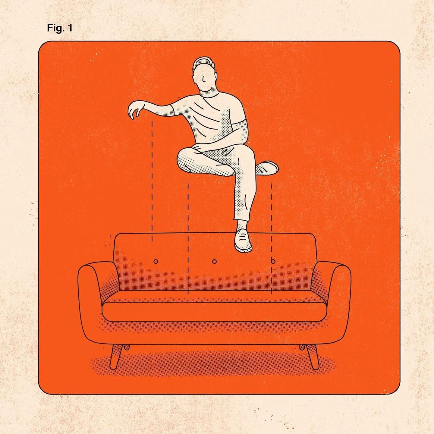 Here&rsquo;s part of a series of how-to illustrations that I did last March for @actcontagious on how to cope with pandemic life.