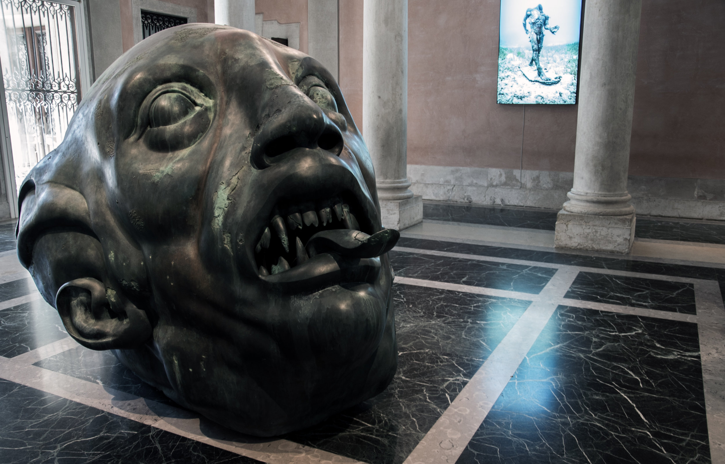 Head of a Demon, Excavated 1932