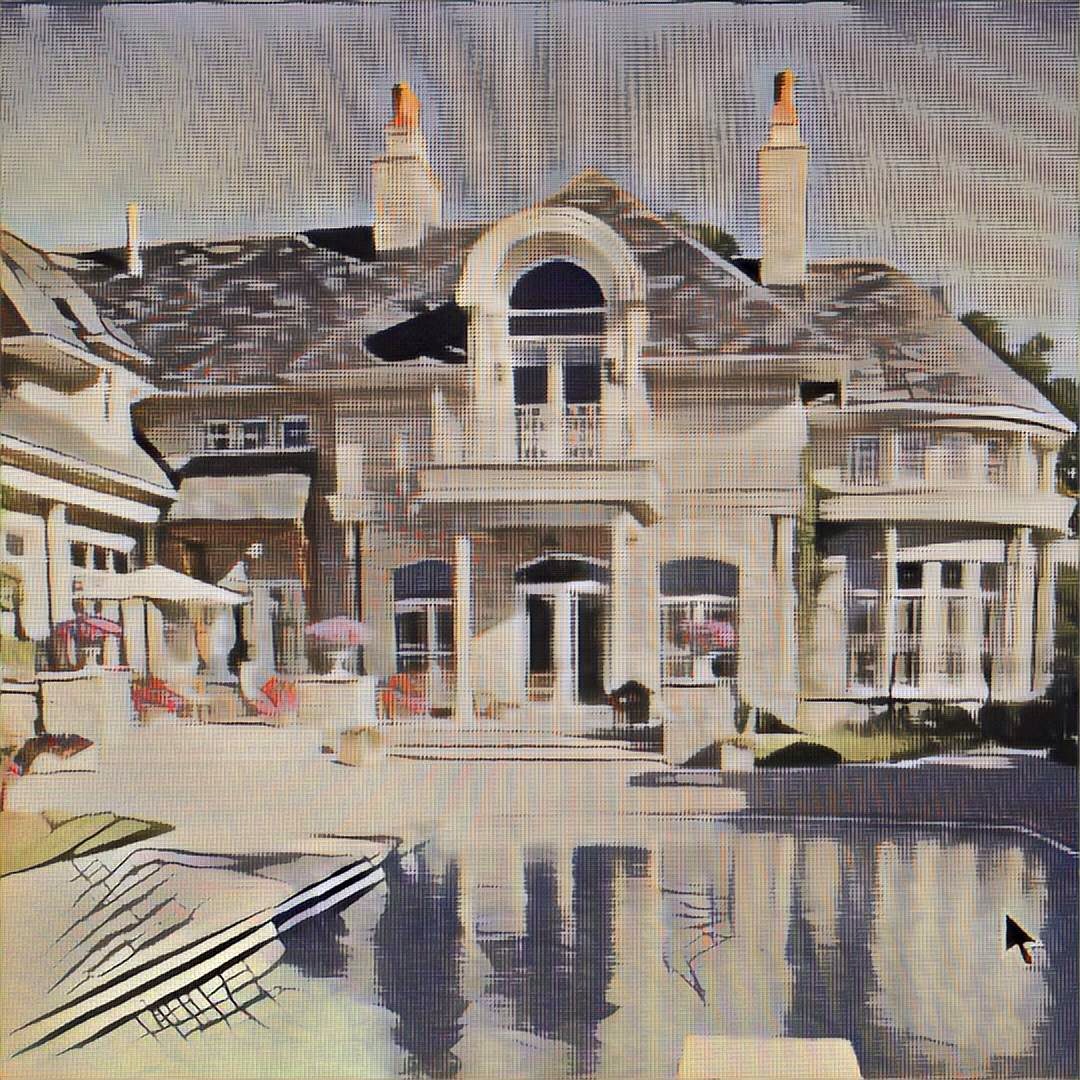 A house on the Main Line © 2016 Richard McKnight