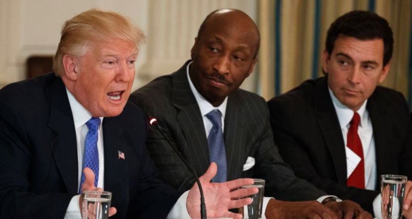 “President Trump disbands 2 White House business councils amid criticism from CEOs”