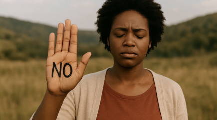 Intentionally saying "No" More