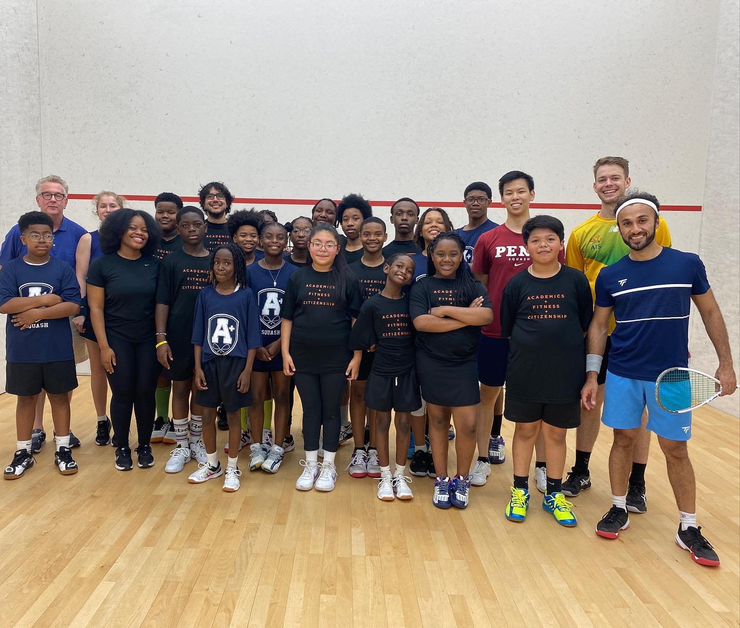 Celebrating 10 years of A+ Squash - NSL Style! 
A huge thank you to everyone who made the A+ Cup extra special this year! It was a whirlwind week with @atlantacommunitysquash hosting the club championships, students hit with the pros, and an action-p