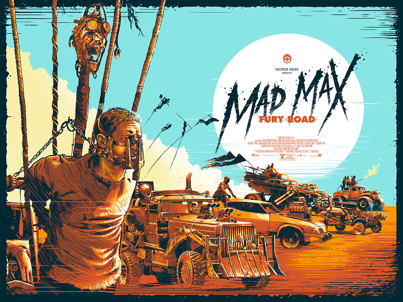 Luke Preece Design & IllustrationMAD MAX - MY WORLD IS FIRE AND BLOOD