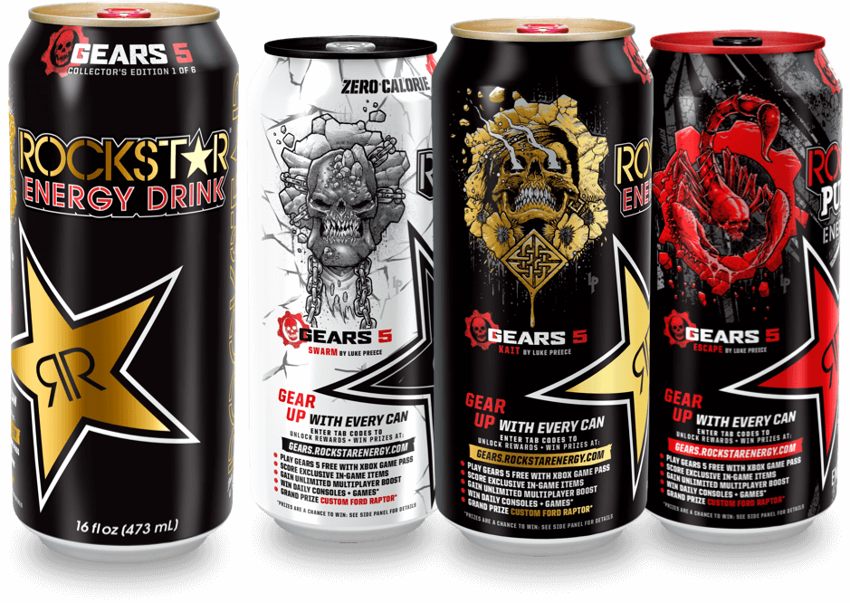 Luke Preece Design & IllustrationGEARS 5 - ROCKSTAR ENERGY