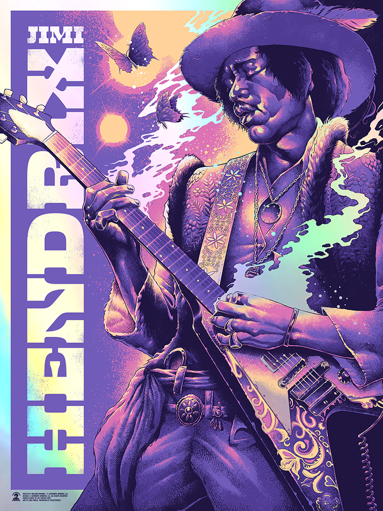 Jimi Hendrix B1 特大ポスター タワーレコード CD購入特典 Jimi Hendrix B1 特大ポスター タワーレコード CD購入特典 1970's