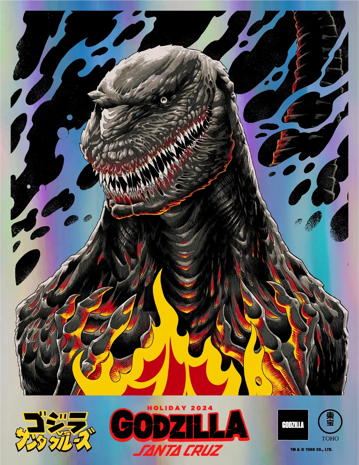 SANTA CRUZ GODZILLA 小さかっ KAIJU RSKP10.125