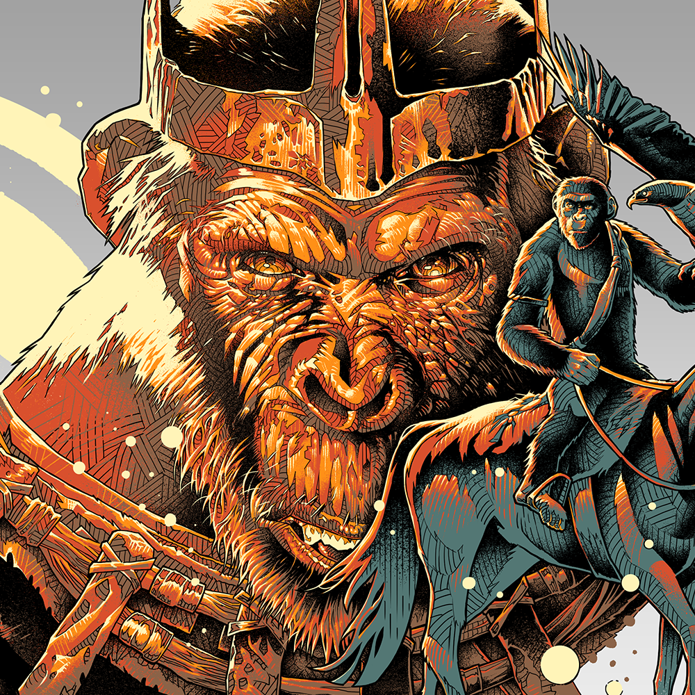 Luke Preece Design & IllustrationKINGDOM OF THE PLANET OF THE APES