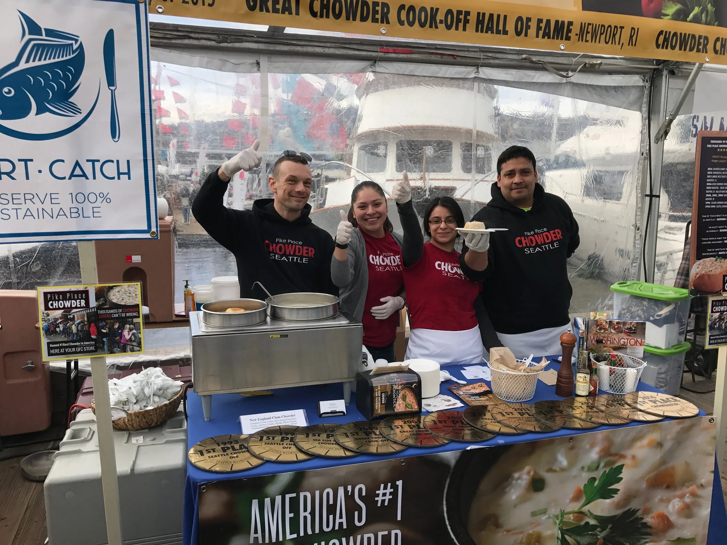 2017 Seattle Chowder Chomp at the Seattle Boat Show