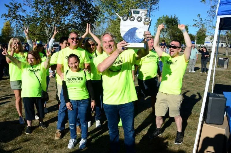 CHOWDAFEST 2017 – The 10th Annual Chowdafest was a record breaking event! Over 2,000 gallons of chowder, soup & bisque were sampled? That the Food Network was in attendance shooting the event the entire day and that if you attended, you might be in the show?