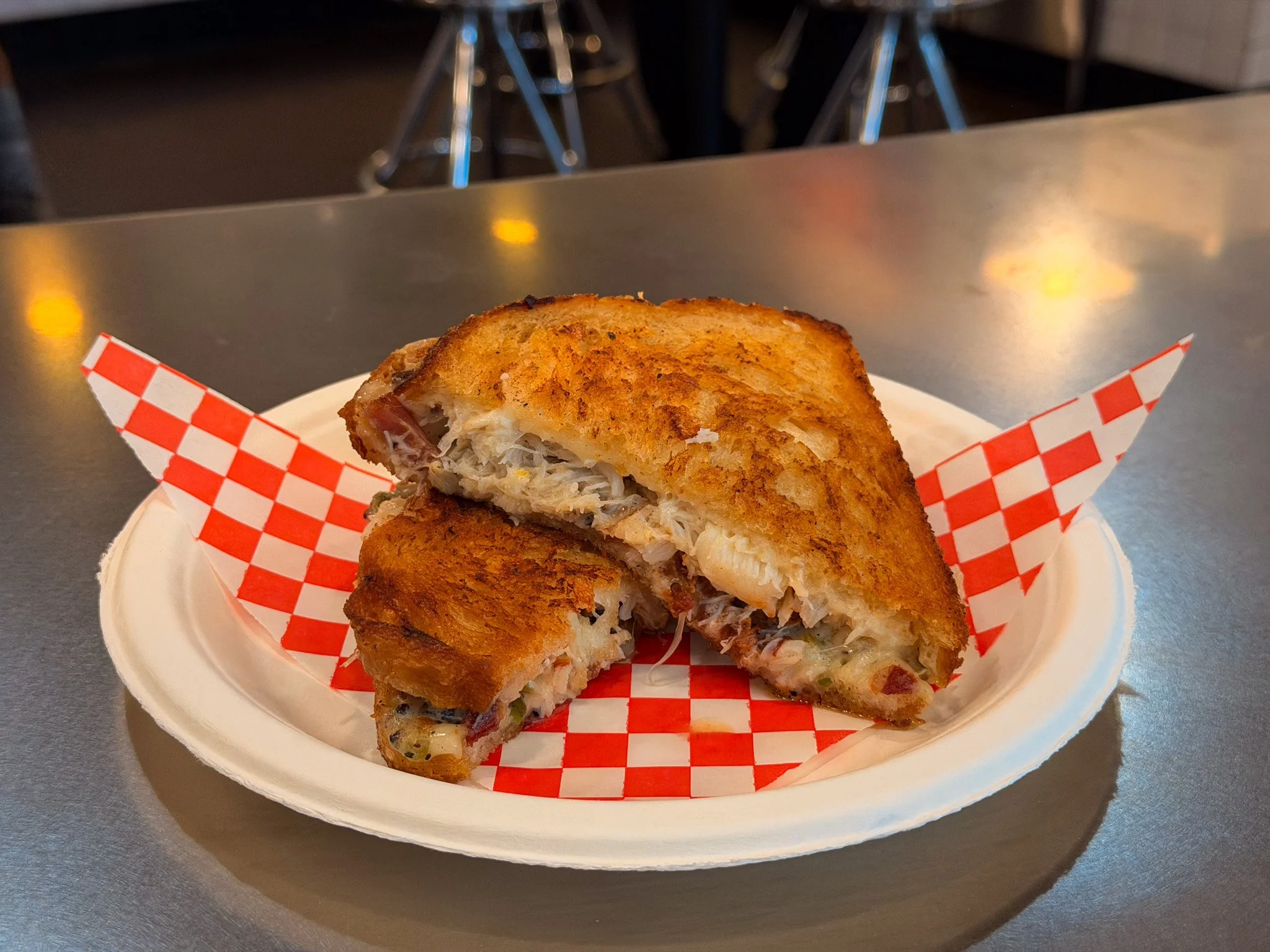 NEW SPECIAL: Dungeness Crab Grilled Cheese + Cup of Chowder