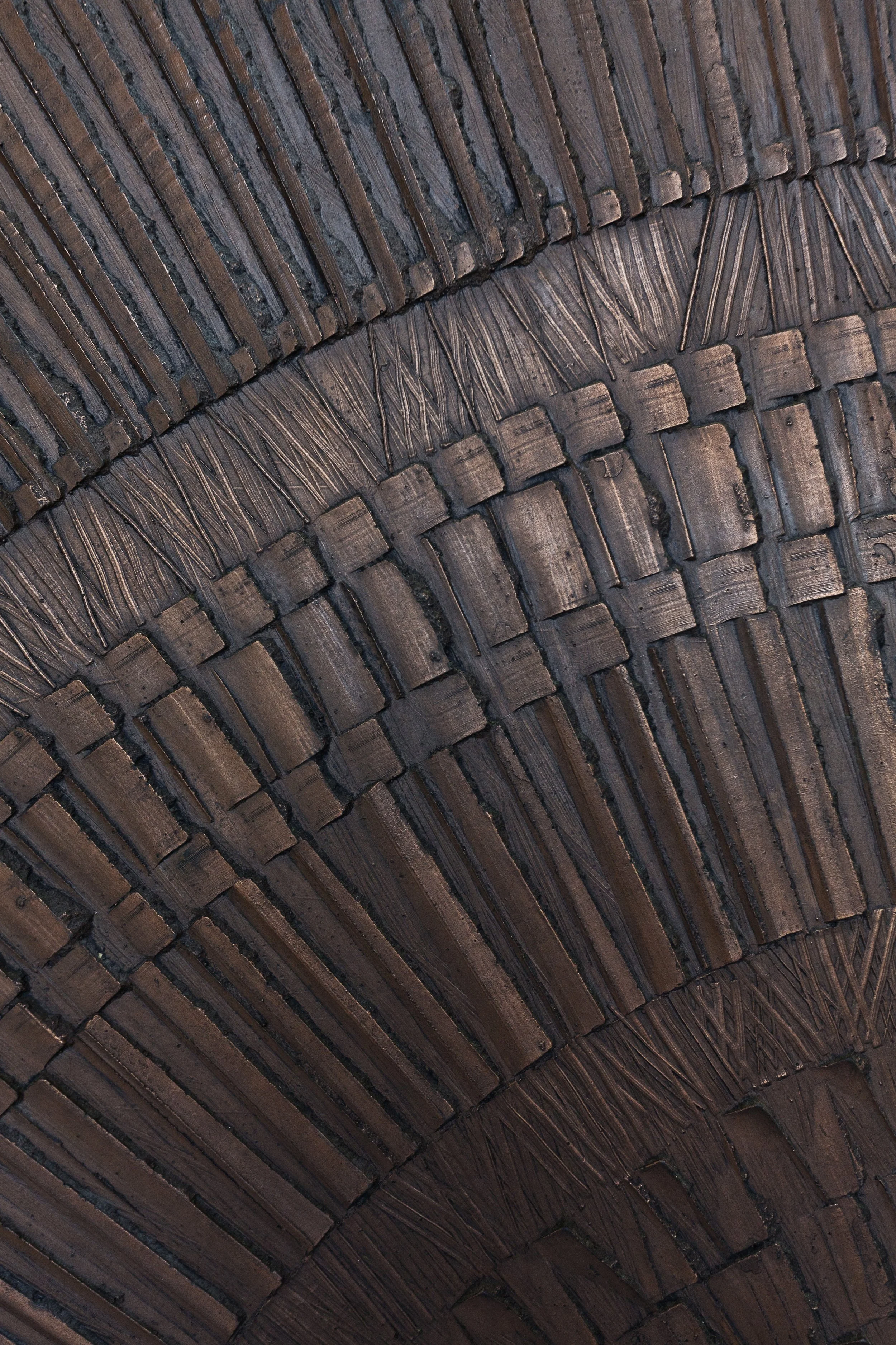 restored bronze fiberglass 