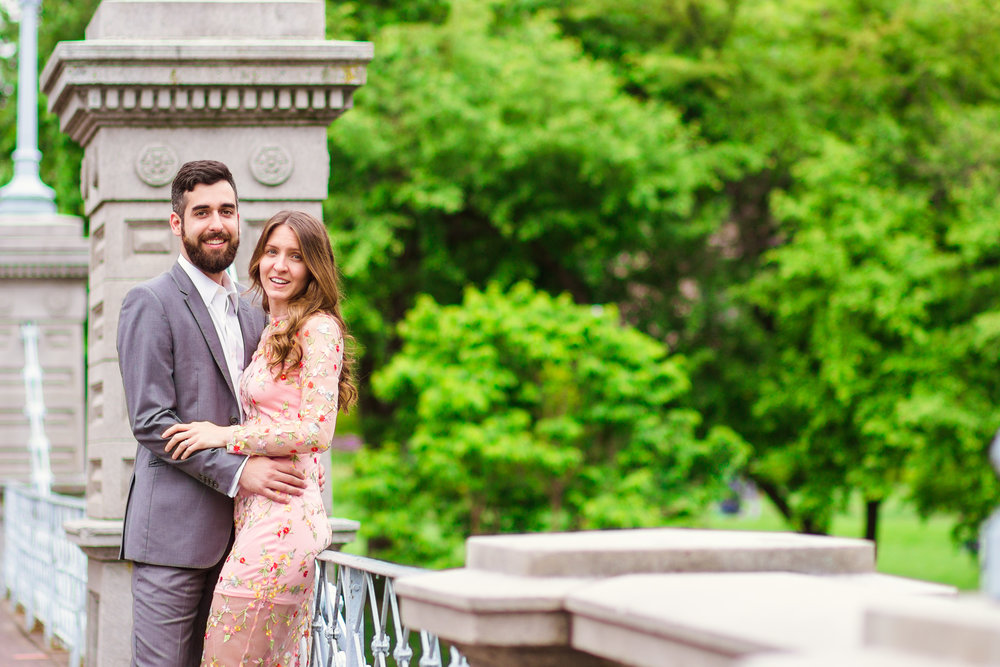 Boston Commons Engagement Session ~ Andrew & Nicole - Boston MA