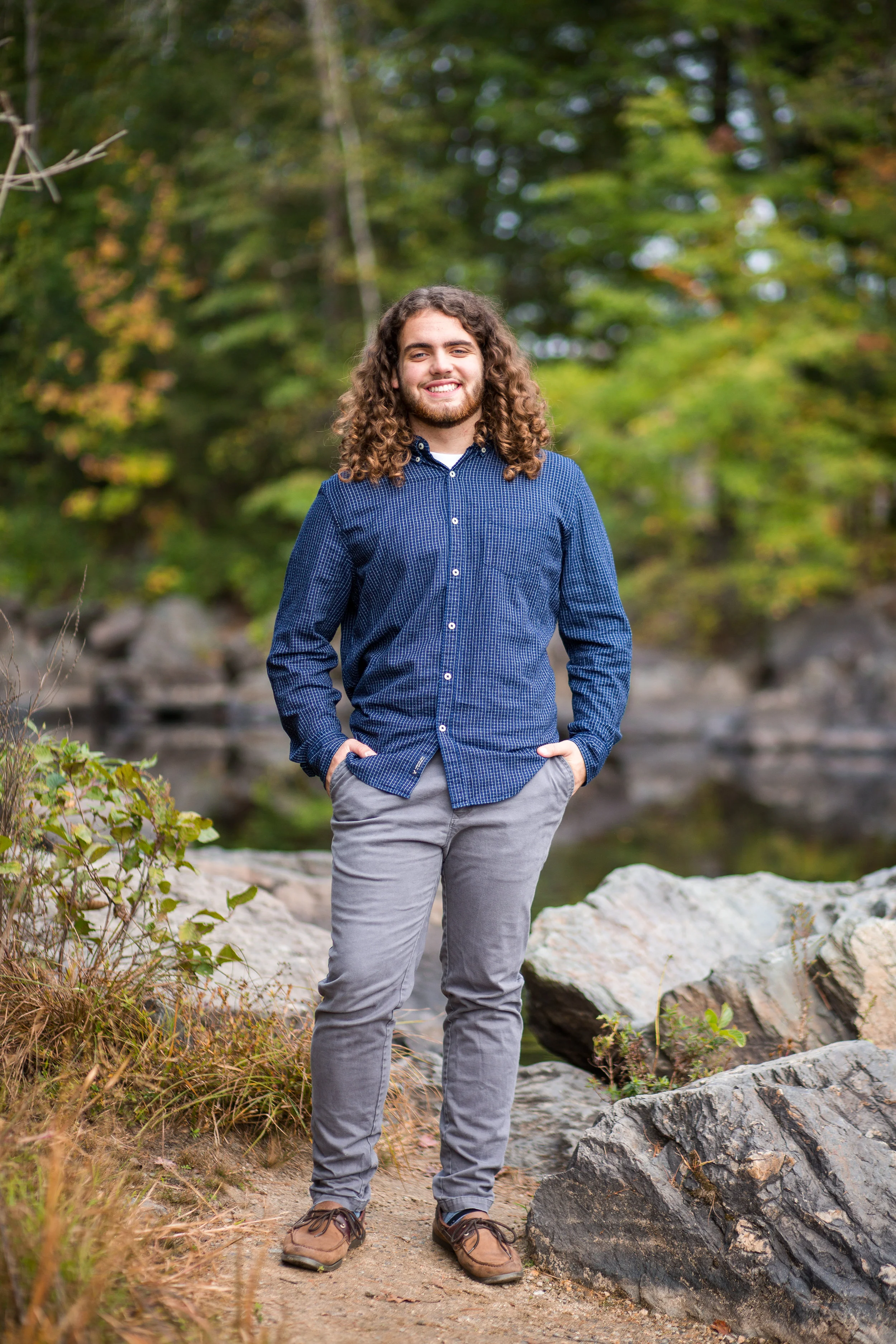Owen's Senior Photos at Buffumville Lake!