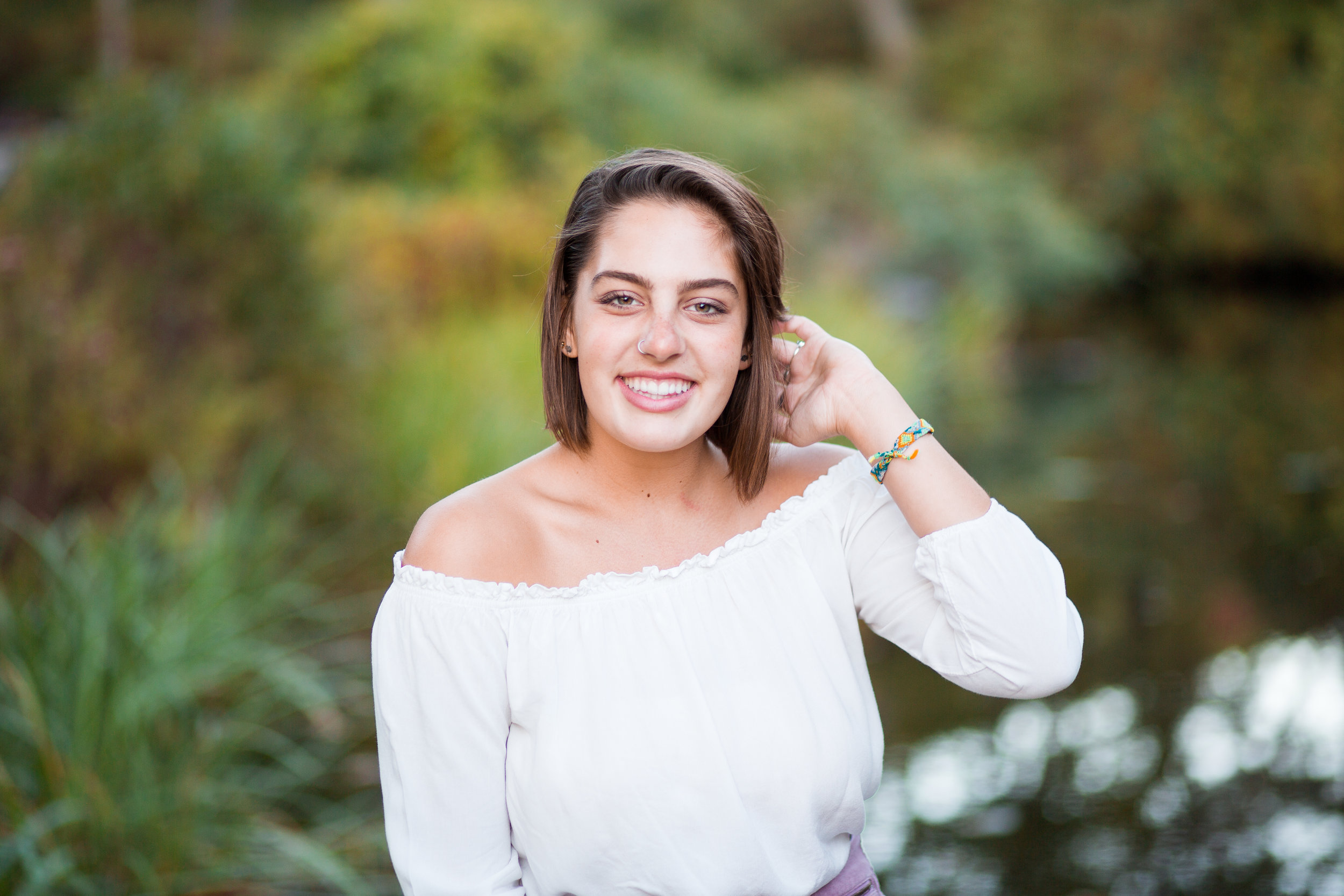 Fall Senior Session at Moore State Park Paxton MA