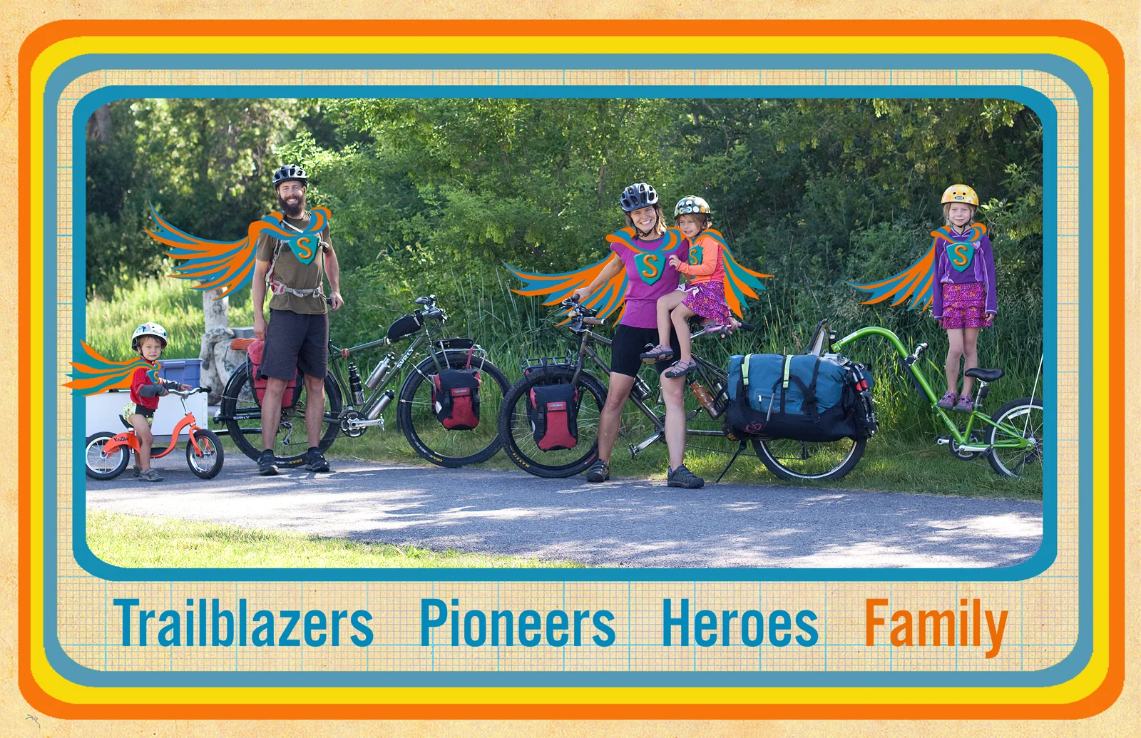 Thanks again to MOTHERLOAD Kickstarter backers and cargo bike heroes, the Lightsier family.