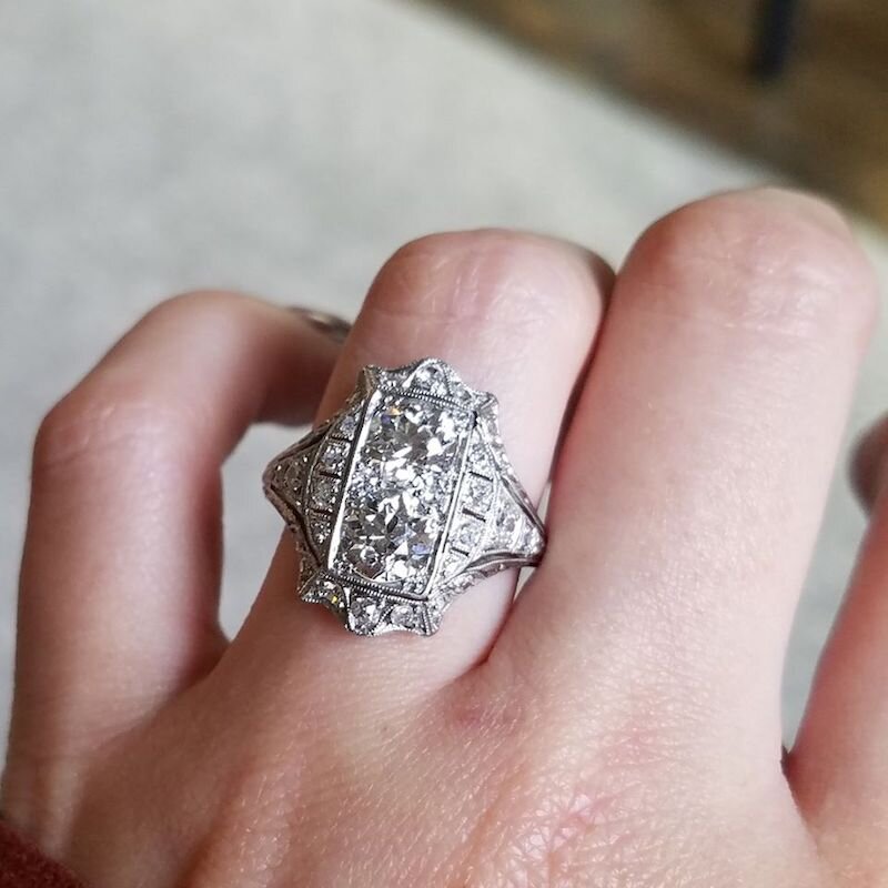 Malka Diamonds Vintage ring