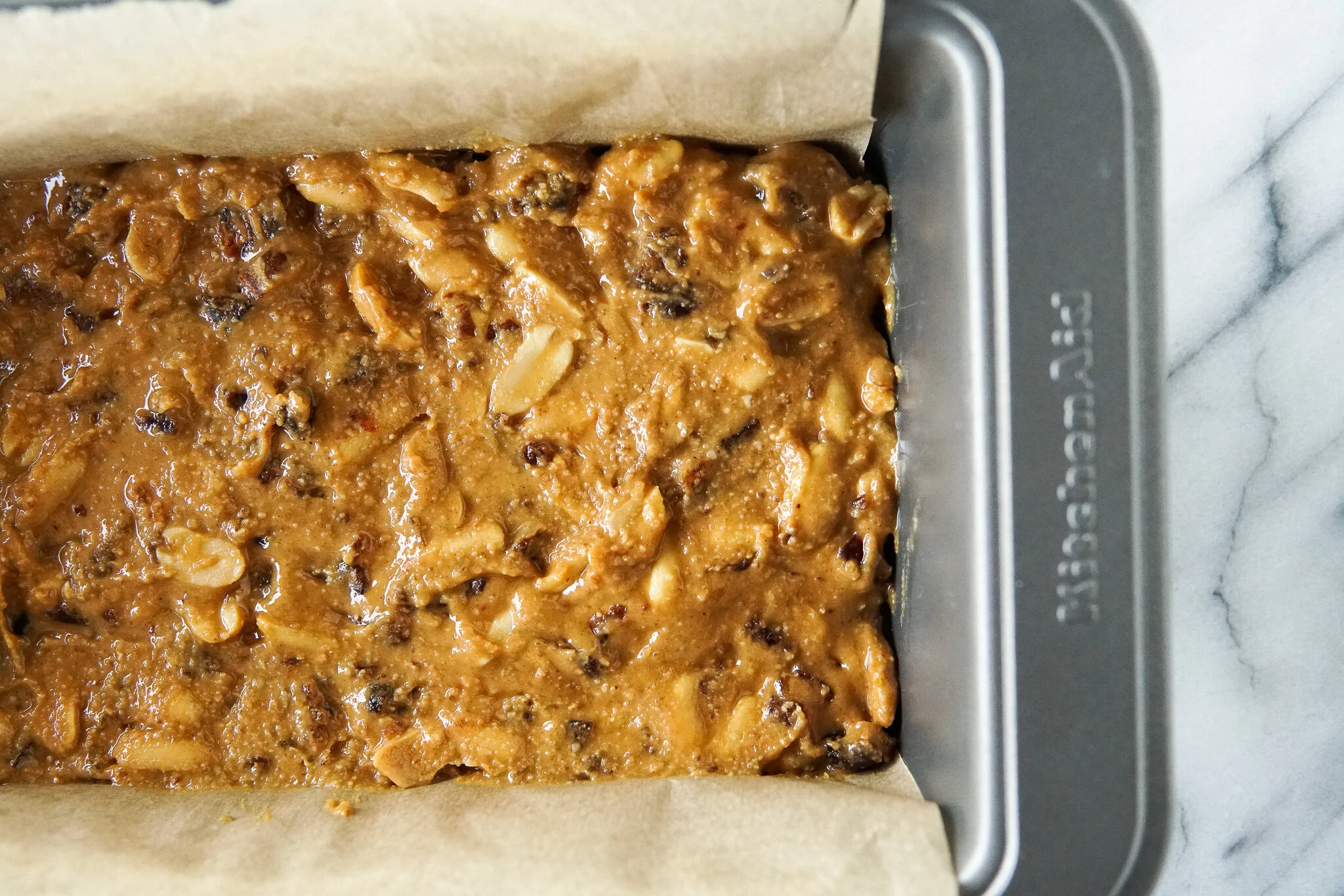 Top the ‘nougat’ layer with the peanut ‘caramel’ and chill once more…