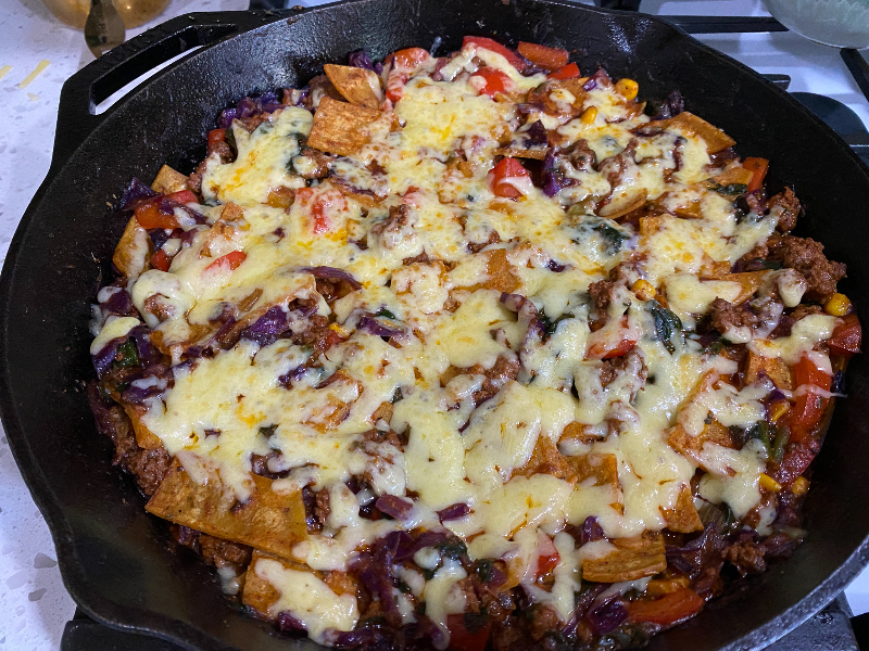 Easy Skillet Enchiladas — Natalie Cooks