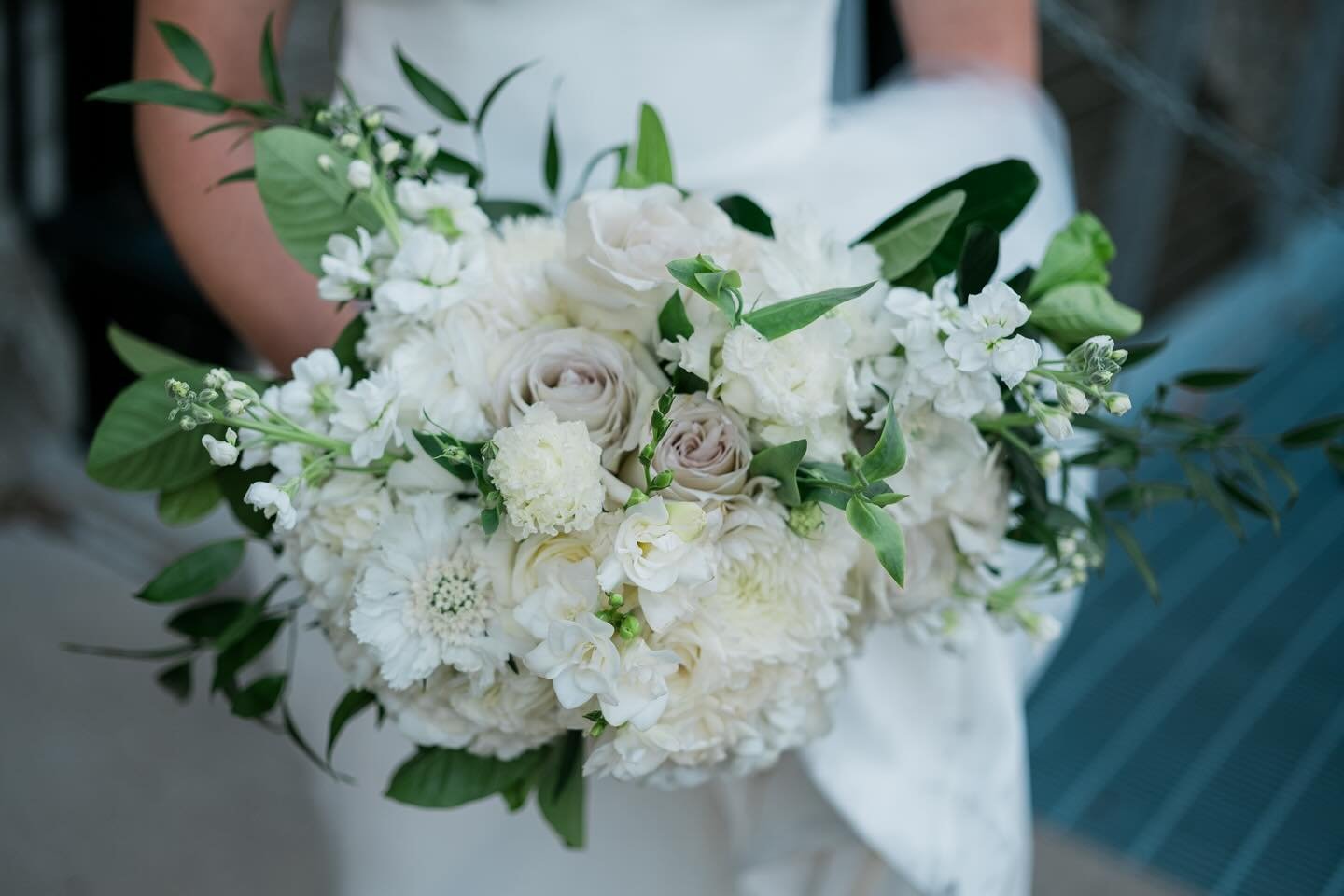 This bouquet was absolutely gorgeous!

Photographer: @bradleyhansonphotography 
Venue: @minneapoliseventcenters 
Dessert: @buttercreamweddingcakes 
Hair: @zielbridal_ 
Makeup: @jesus.arte 
DJ: @gennowdjs 
Florist: @revelandflourish 
Day of Coordinato