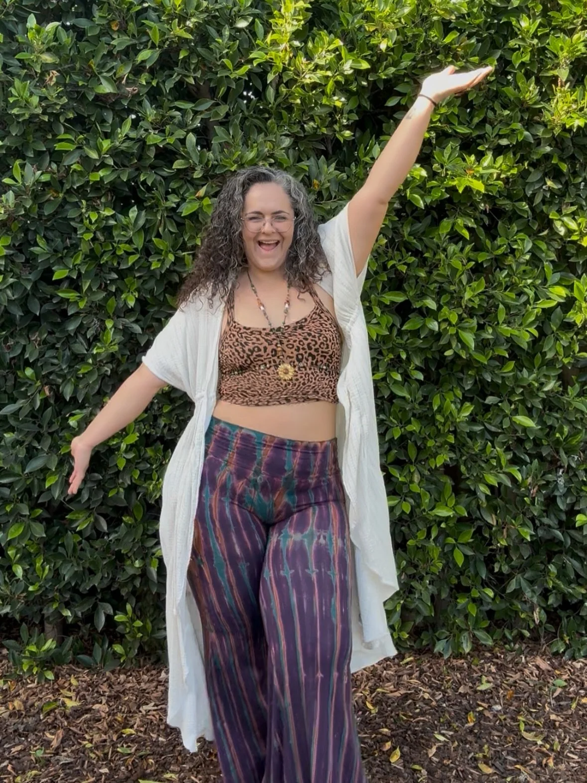 Wow. What a beautiful day to breathe and lie in the grass together 🌿

Yesterday was the very first Breath and Beats in my backyard, and it was such a success.

I hosted 8 beautiful souls in my signature class&mdash;an immersive blend of breathwork, 