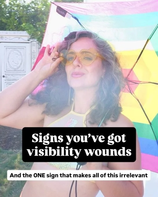 If you felt seen by this&hellip; that&rsquo;s not the problem.

The biggest sign that none of it actually matters
is that you have a seed of passion driving you forward.

Creative gifts that are meant to be shared.
A mission that moves people.
A visi