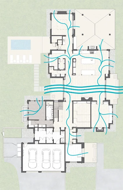 Air flow and fenestration.