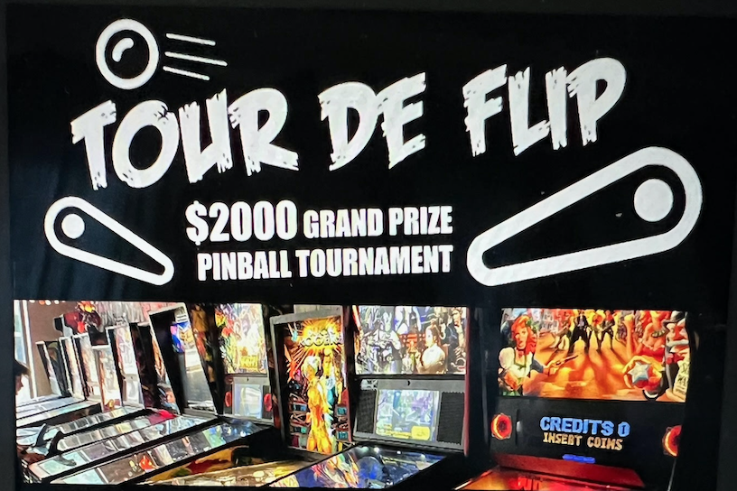 "Tour De Flip" Pinball Tournament! 