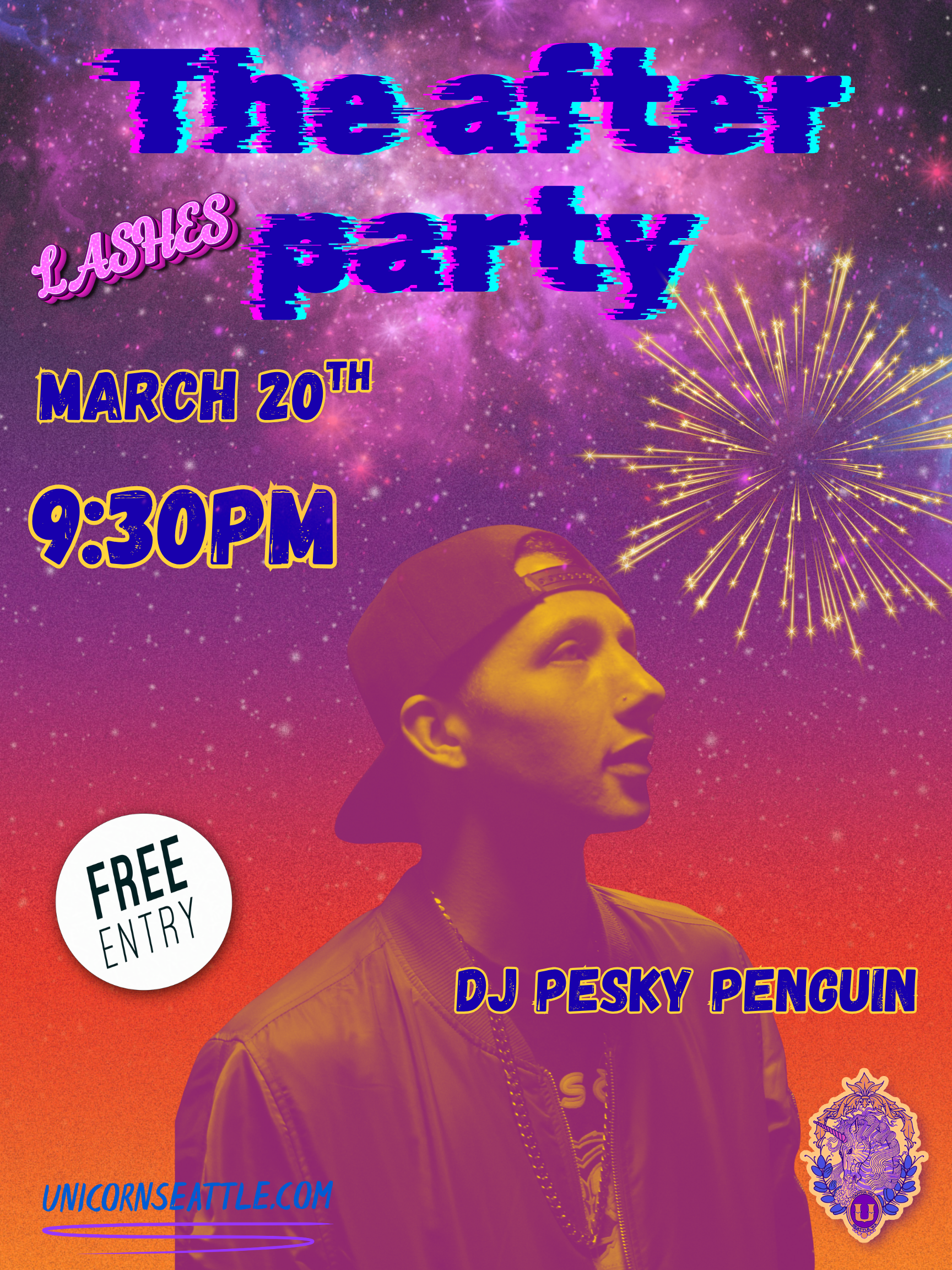 the AFTER PARTY! Every Friday after Lashes!