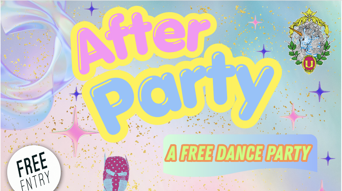 the AFTER PARTY! a FREE dance party