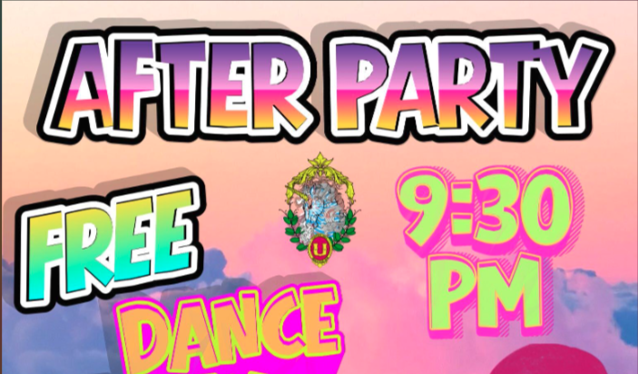 the AFTER PARTY! a FREE dance party! 