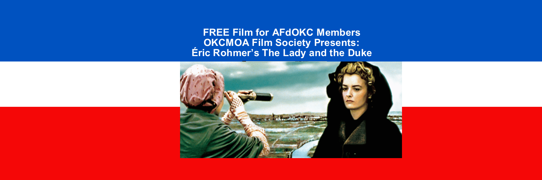 FREE French Language Film for AFdOKC Members at OKCMOA, The Lady and the Duke