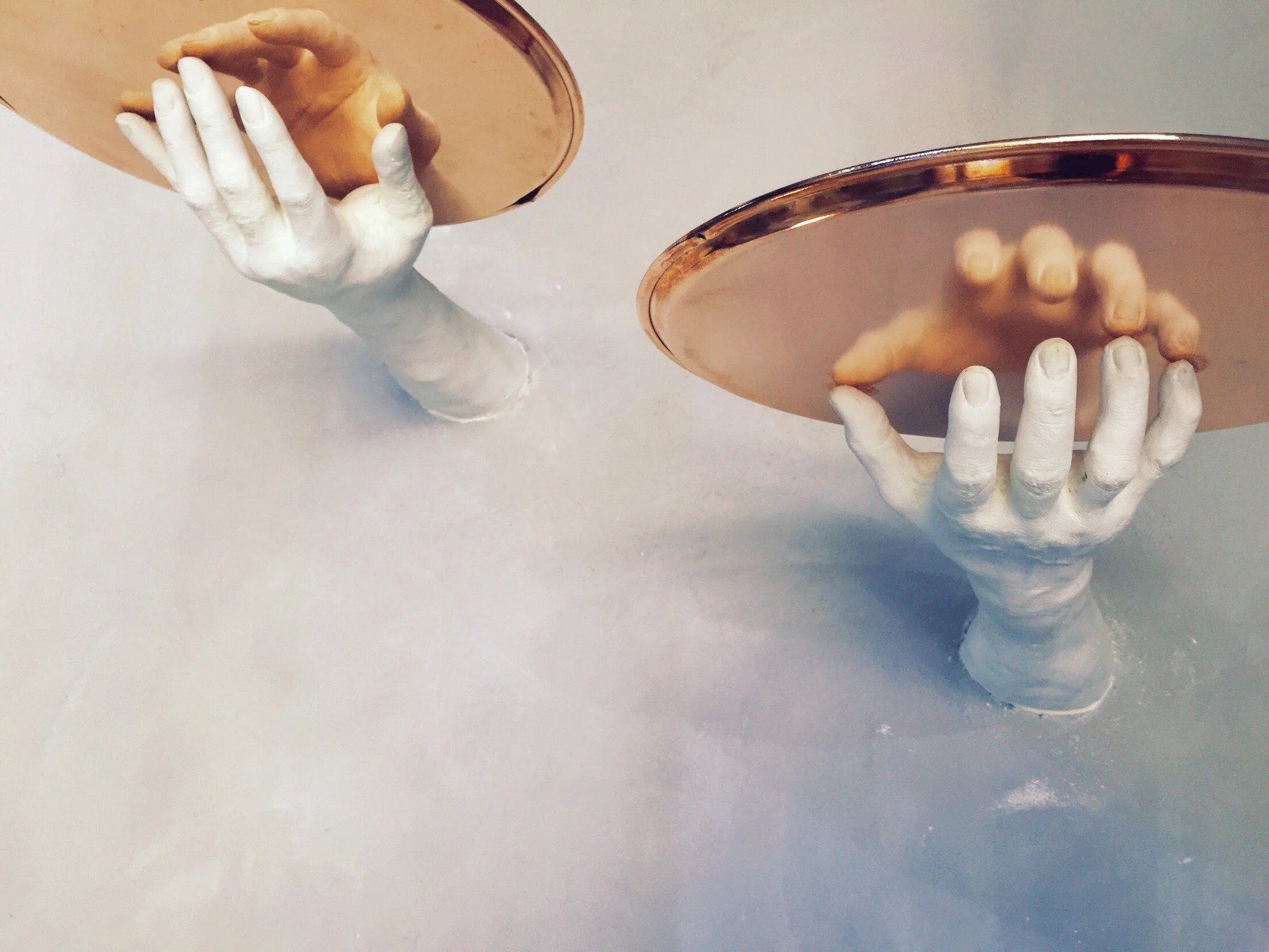  plaster casting on wall&nbsp; 