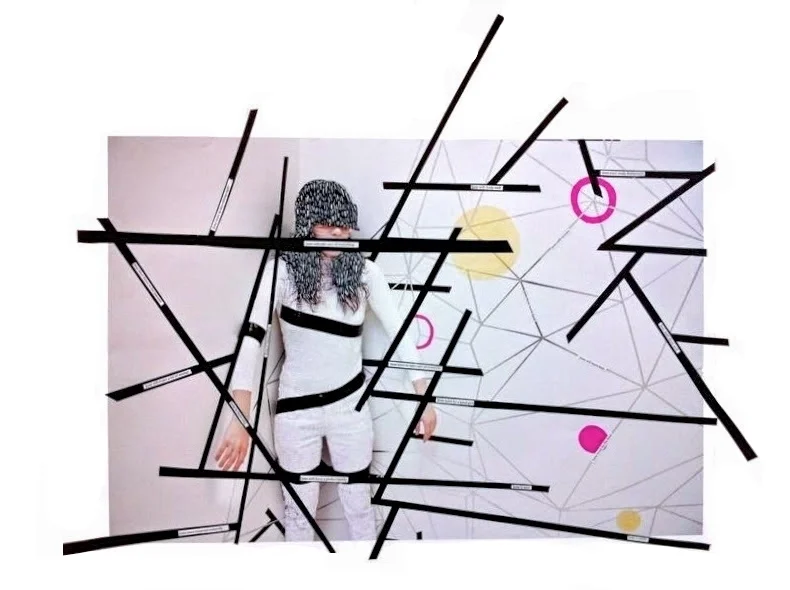  black tapes with print out statements on print&nbsp; 