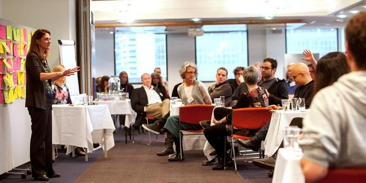 Nicole Hunter Facilitator Future Melbourne deliberation