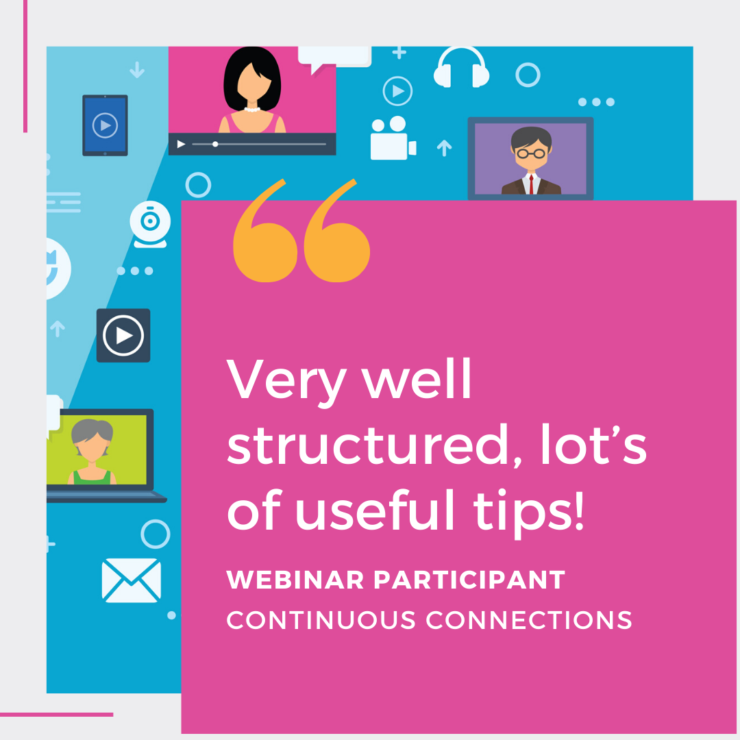 MosaicLab webinar testimonial quote