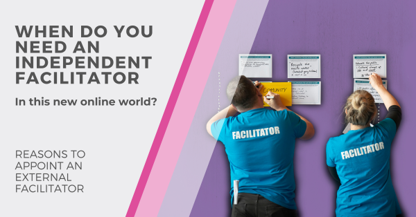 WHEN IS A FACILITATOR NEEDED IN THIS ONLINE WORLD?