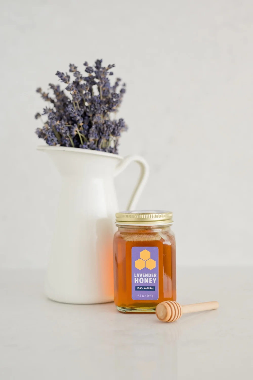 Lavender Infused Honey 9.5oz — The Lavender Apple | Lavender Farm