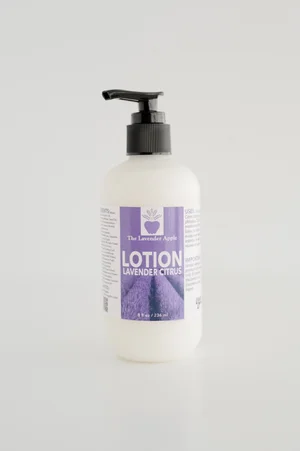 Lavender Citrus Lotion 8 fl oz — The Lavender Apple | Lavender Farm