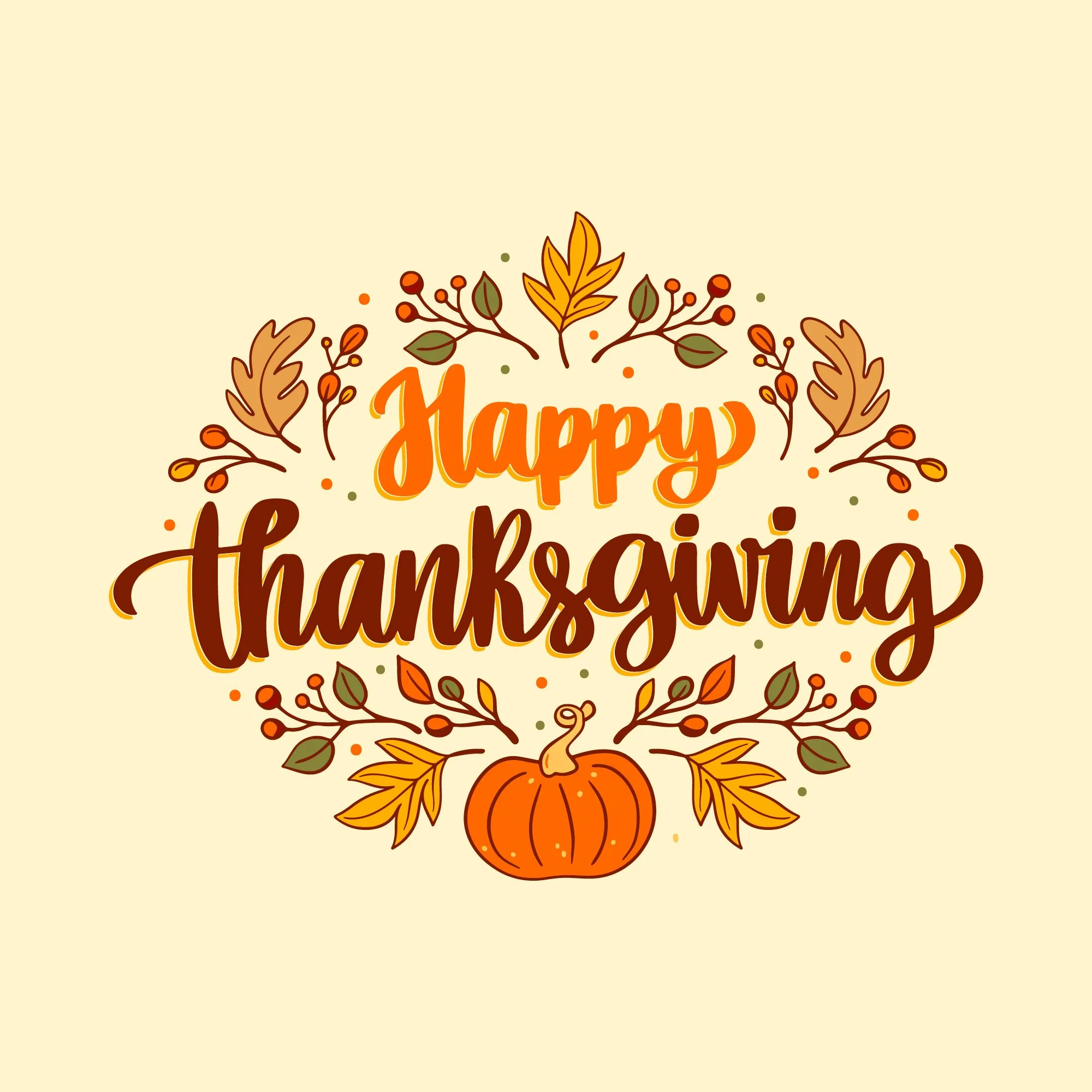 Thanksgiving Break- No School