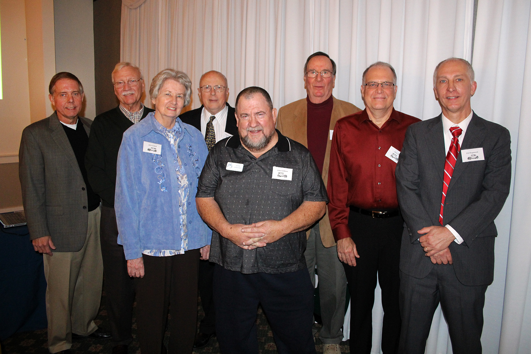   2016 board: Greg Piel, Tom Holtgrave, Alice Schott, Charlie Henerey, John Gibbons, Fred Burk, Dave Hitt (not pictured is Mike Rowles)  