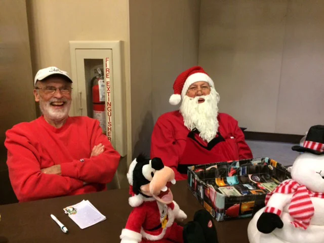 Santa Ierardi and Elf Jackson
