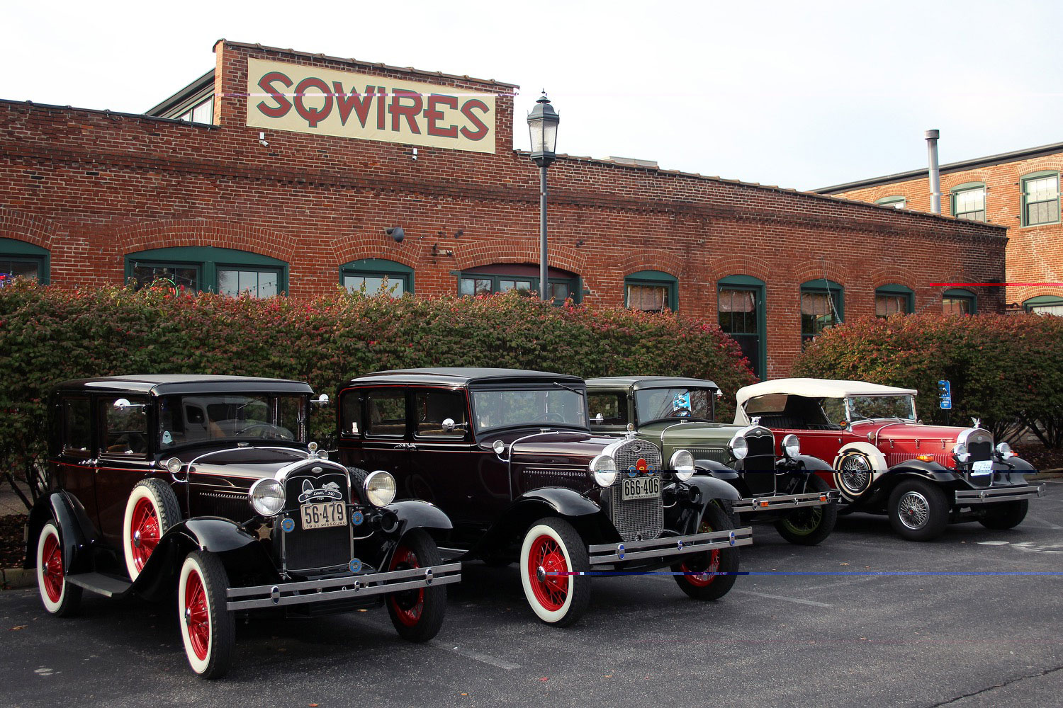   Four more of the Model A's  